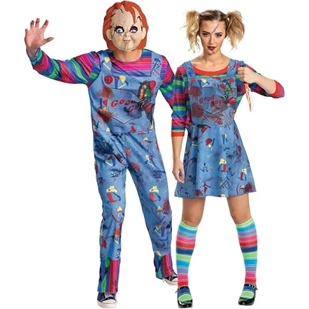 Couple mignon pour Halloween