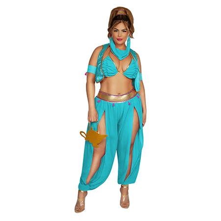 COSTUME DE GÉNIE DE LA LAMPE GRANDE TAILLE